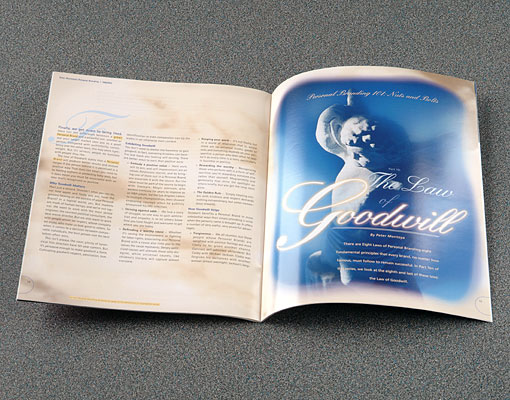 Peter Montoya's Personal Branding Magazine: Interior spread 3
